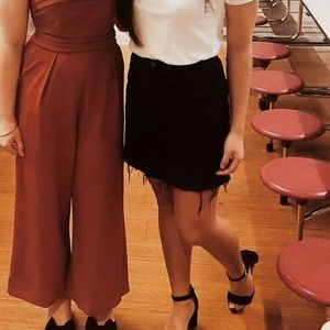 Dark Orange Jumpsuit